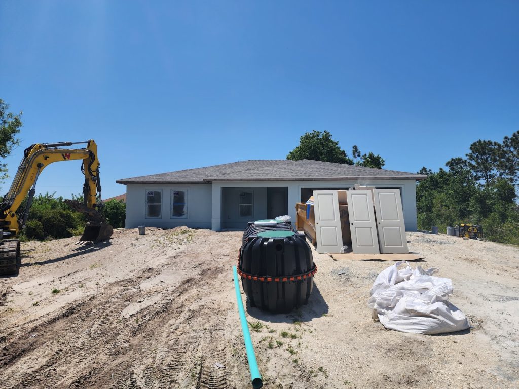 Canal-front custom home with boat lift in South Gulf Cove, FL
